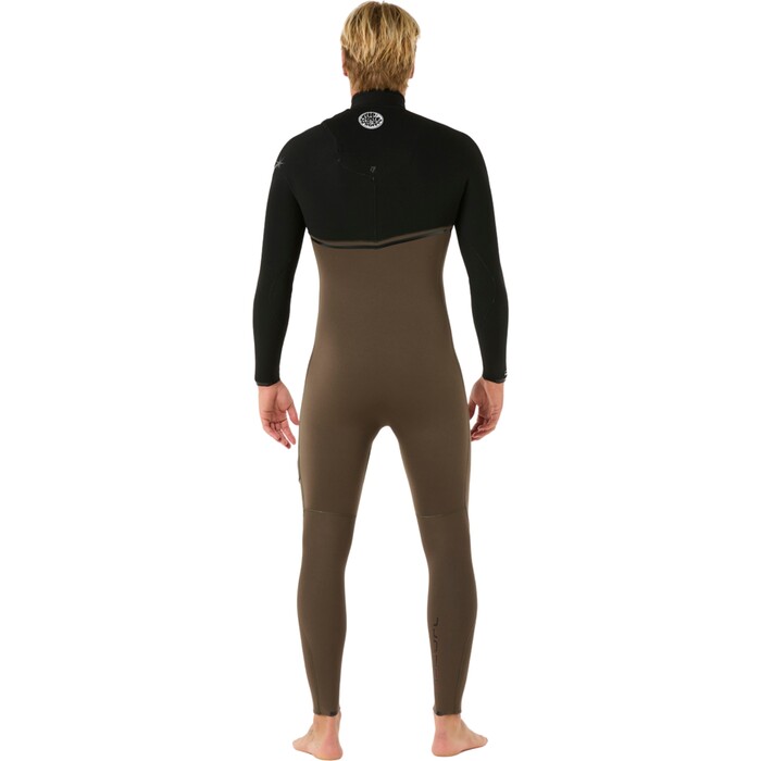 2024 Rip Curl Hombres E-Bomb 5/3mm Zip Free Neopreno 14SMFS - Deep Rock